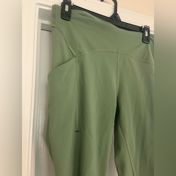 Lululemon Invigorate High-Rise 25" Tights 8  Olive Green Women's Pants Leggings - Picture 2 of 6